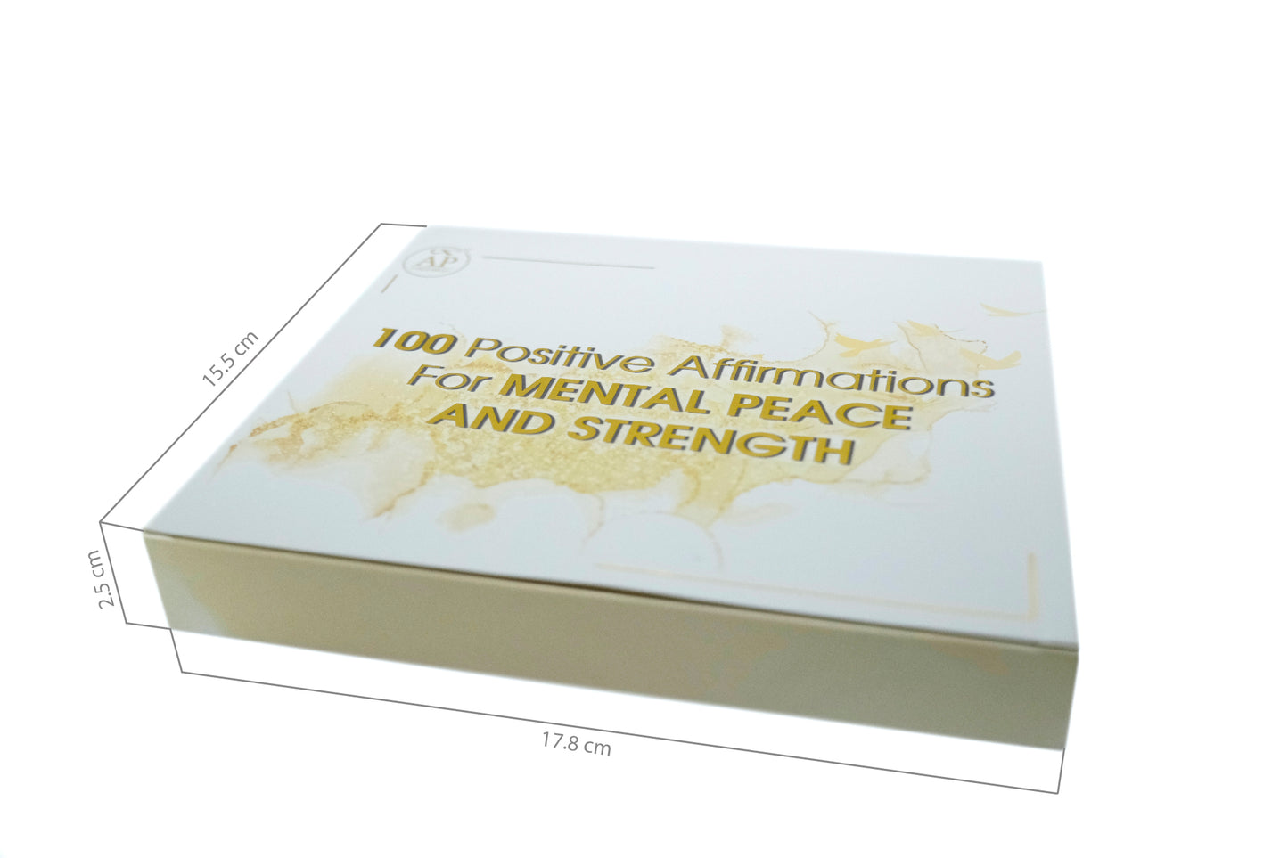 AP Inspiration Luxury Mental Health Affirmation Desk Calendar with Gift Box ā 100 Daily Positive Affirmations for Self-Love, Mindfulness & Anxiety Relief | Self-Care & Wellness Gift for Women & Men