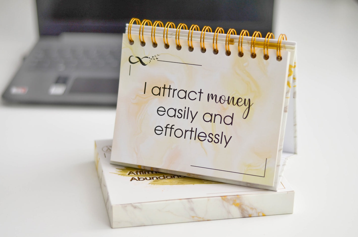 AP Inspiration - Desk Calendar with 100 Powerful Money Affirmations For Financial Abundance And Wealth