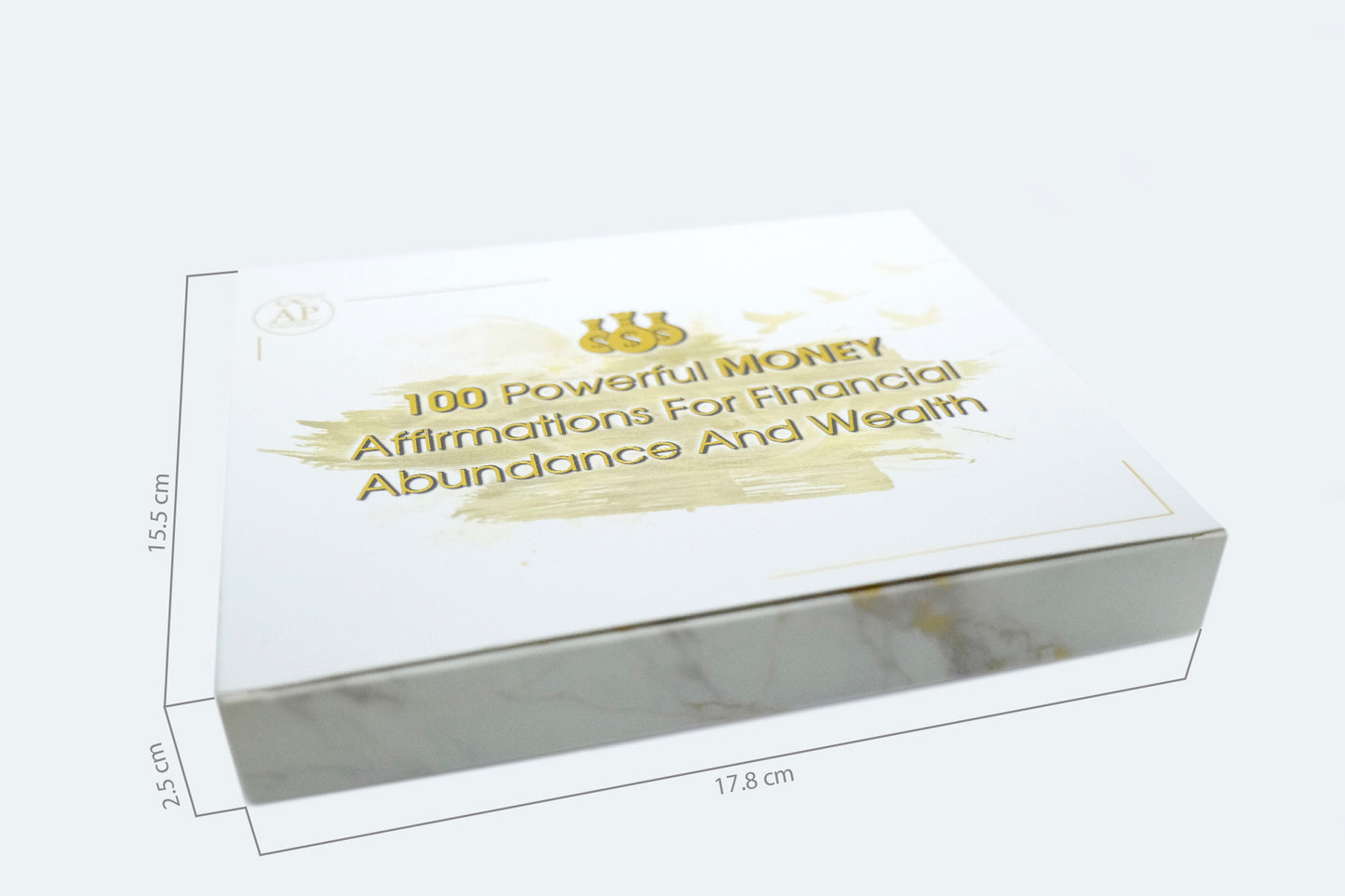 AP Inspiration - Desk Calendar with 100 Powerful Money Affirmations For Financial Abundance And Wealth