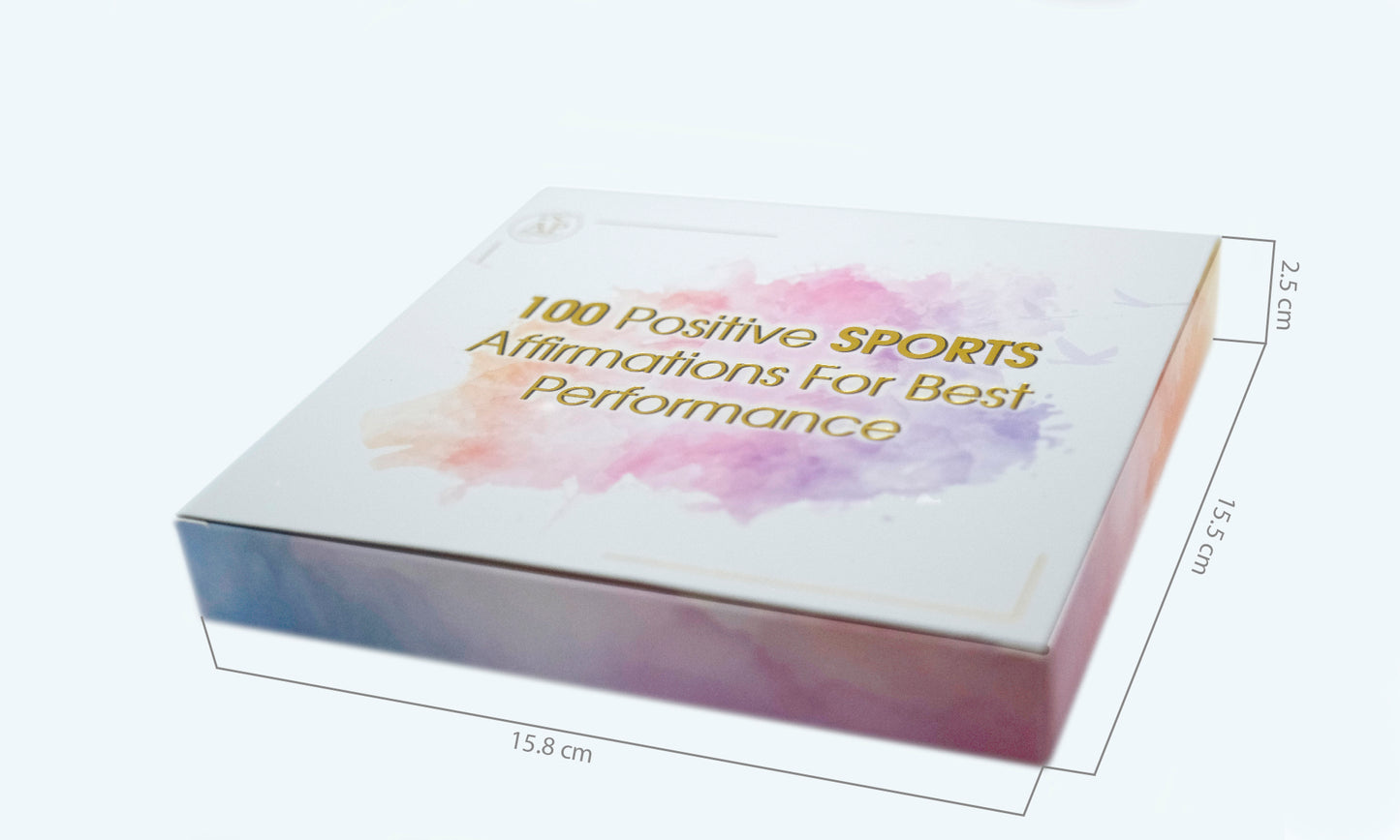 AP Inspiration Luxury Sports Affirmation Desk Calendar with Gift Box ā 100 Daily Motivational Affirmations for Athletes, Coaches & Teams | Peak Performance, Mental Toughness & Winning Mindset